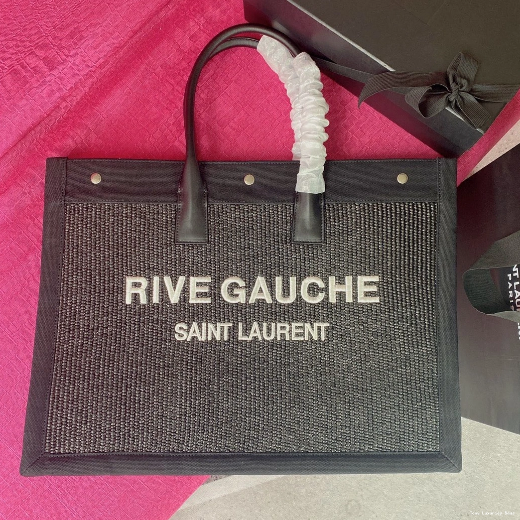 Tony Luxuries YSL GAUCHE RIVE BAG TOTE 0821